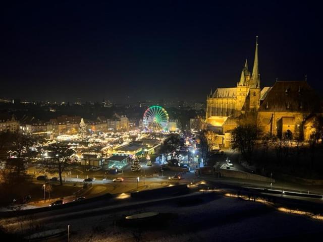 Altstadtpension Am Dom Erfurt Esterno foto